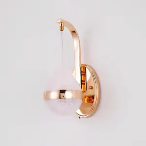 Homeko - Modern LED Wall Light in Drop Shape