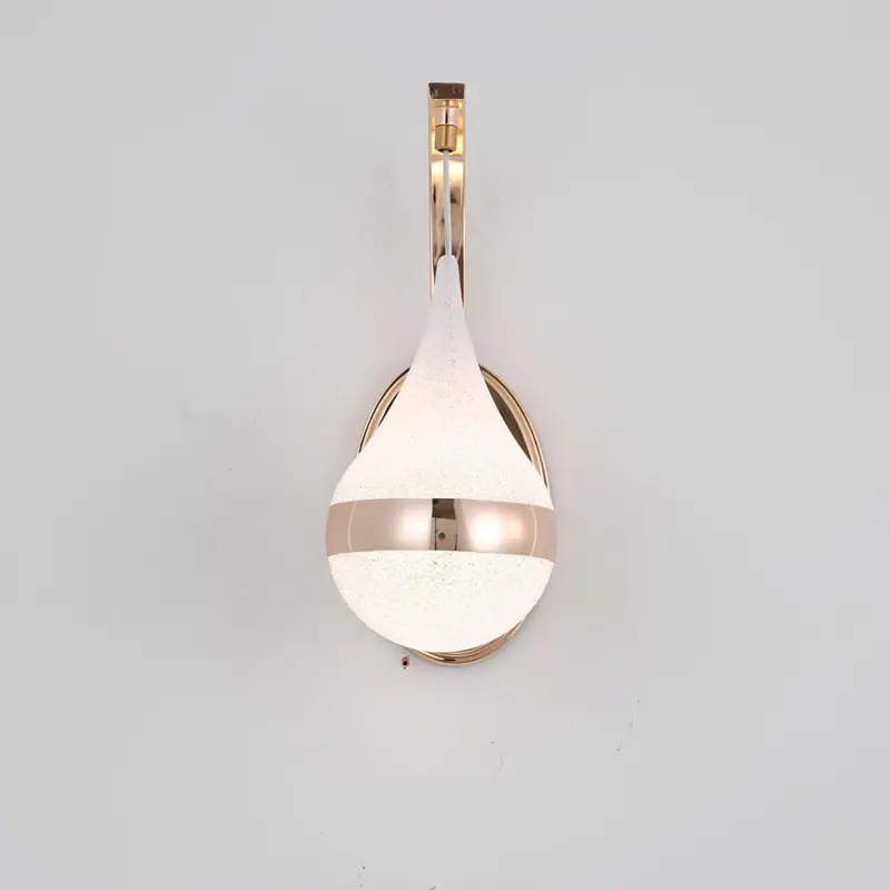 Zenolicht moderne led wandlampe tropfenform warmweiss energiesparend xlumina
