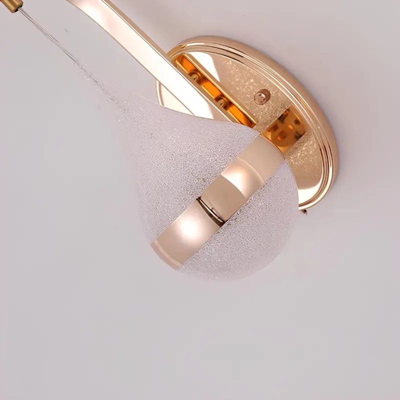 Zenolicht moderne led wandlampe tropfenform warmweiss energiesparend xlumina