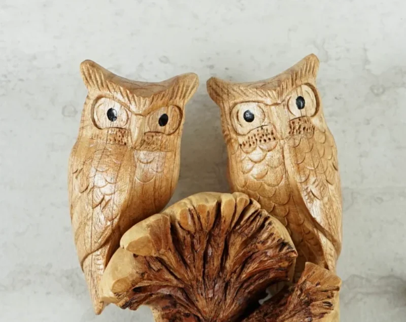 Hanging Wooden Owl Couple 3.webp