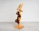 Hummingbird Flight Flying Bird Art Rustic Figurine 5.webp